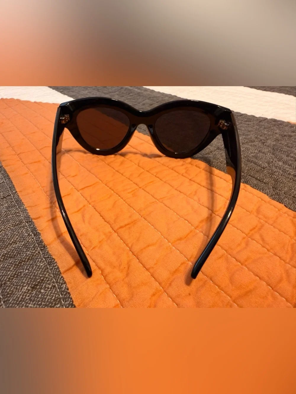 Diff Eyewear Black Cat-Eye Sunglasses - Picture 6 of 7